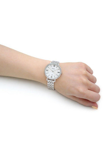 Buy Jacqueline White Dial Silver Steel Strap Watch For Women in Pakistan