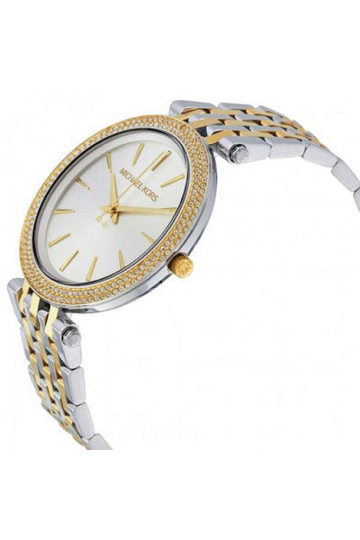 Buy Michael Kors Womens Quartz Stainless Steel Gold Two-tone Bracelet 39mm Watch - Mk3215 in Pakistan