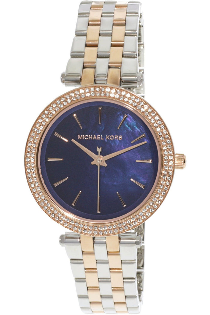 Buy Michael Kors Womens Quartz Stainless Steel Blue Mother Of Pearl Dial 33mm Watch - Mk3651 in Pakistan