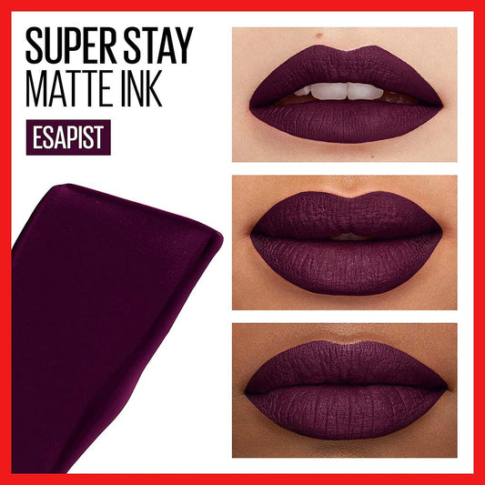 Buy Maybelline New York Super Stay Matte Ink Liquid Lipstick - 45 Escapist in Pakistan