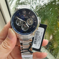 Buy Tommy Hilfiger Mens Quartz Stainless Steel Blue Dial 44mm Watch - 1791293 in Pakistan