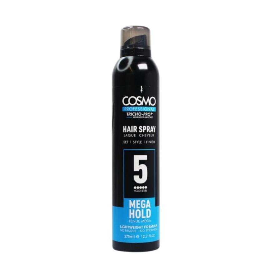 Buy Cosmo Professional Hair Spray 5 Hold Level Mega Hold 375ml in Pakistan