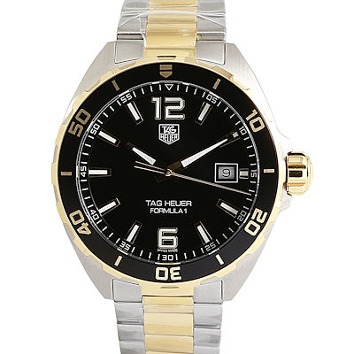 Buy Tag Heuer Formula 1 Black Dial Two Tone Steel Strap Watch for Men - WAZ1121.BB0879 in Pakistan