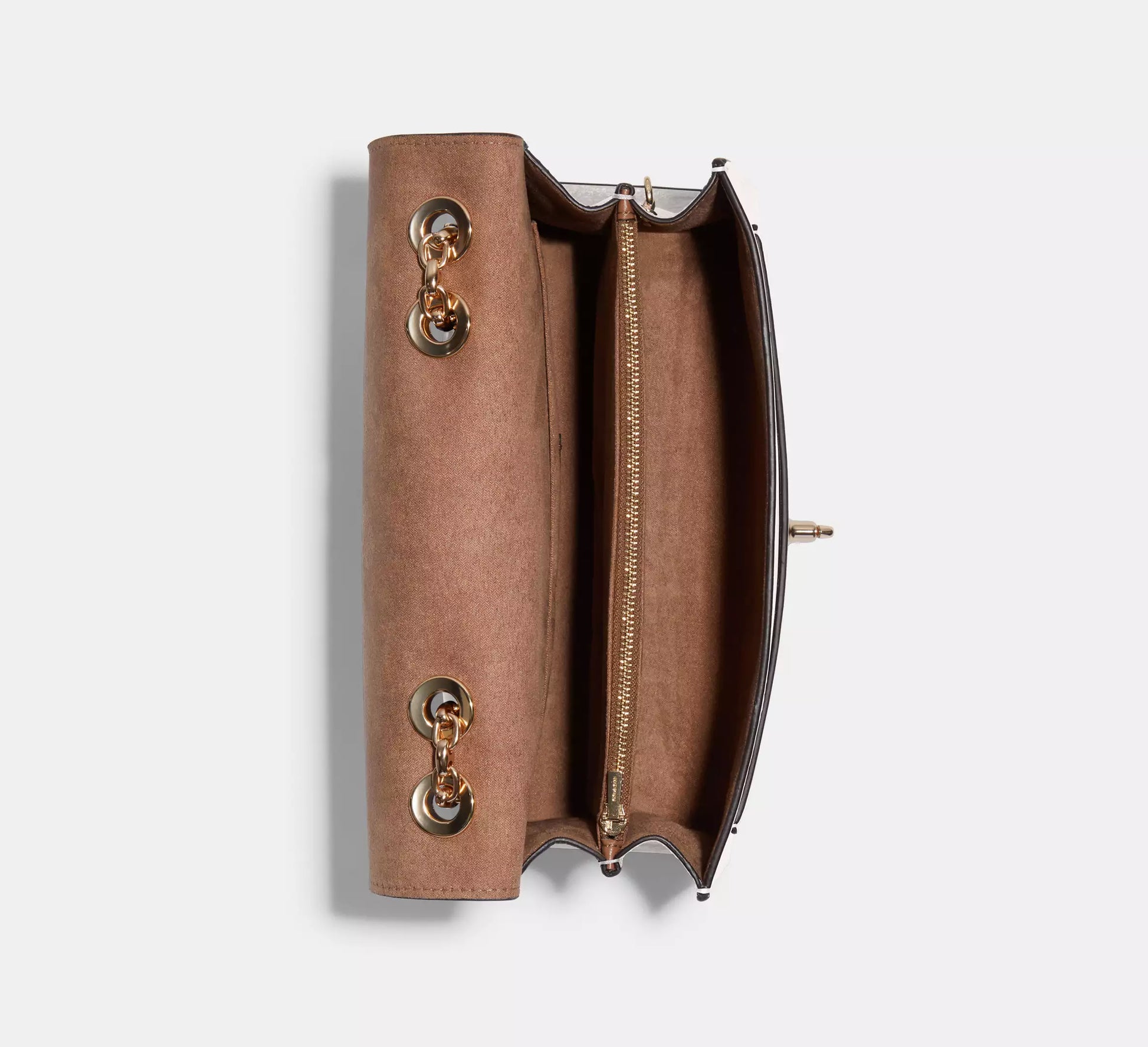 Buy Coach Lane Shoulder Bag Gold Chalk in Pakistan