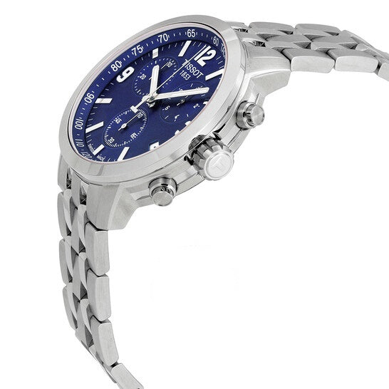 Buy Tissot Men’s Quartz Swiss Made Stainless Steel Blue Dial 42mm Watch T055.417.11.047.00 in Pakistan