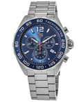 Buy Tag Heuer Formula 1 Chronograph Blue Dial Silver Steel Strap Watch for Men - CAZ1014.BA0842 in Pakistan