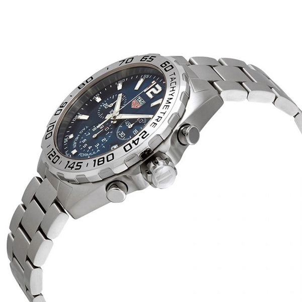 Buy Tag Heuer Formula 1 Chronograph Blue Dial Silver Steel Strap Watch for for Men - CAZ101K.BA0842 in Pakistan