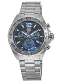 Buy Tag Heuer Formula 1 Chronograph Blue Dial Silver Steel Strap Watch for Men - CAZ101K.BA0842 in Pakistan