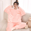 Buy Sajiero Happy Bear Fleece Pajama Suit in Pakistan