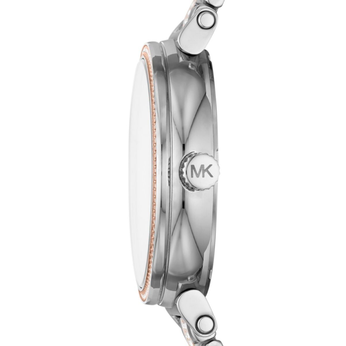 Buy Michael Kors Women's Sofie White Dial Two Tone Stainless Steel Strap Watch  - Mk4353 in Pakistan