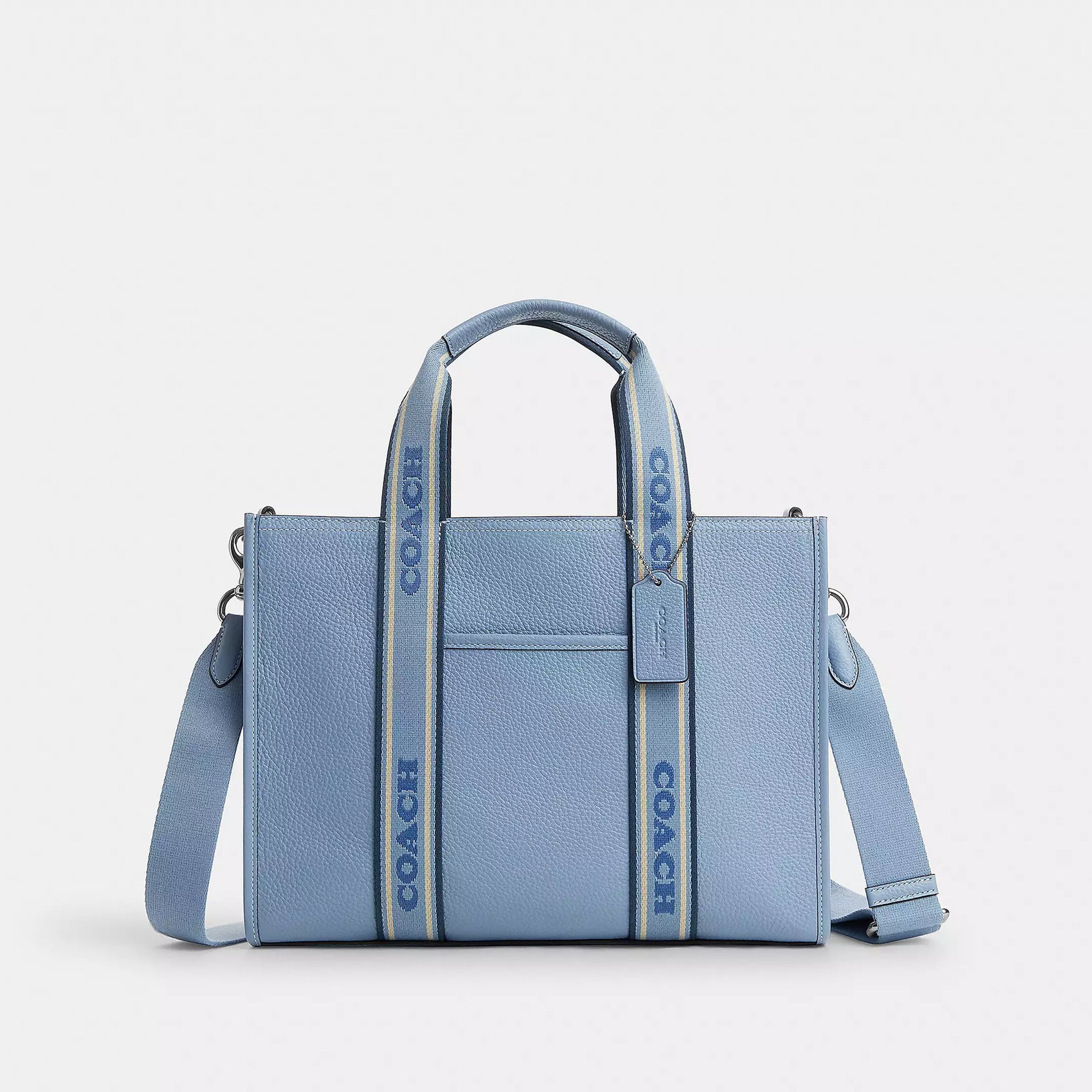 Buy Coach Smith Tote Bag - Silver/Cornflower Multi in Pakistan