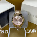 Buy Michael Kors Women's Bradshaw Pink Dial Two Tone Stainless Steel Watch - Mk6359 in Pakistan