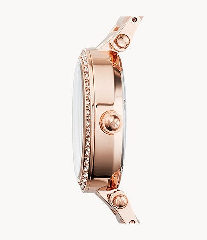 Buy Michael Kors Womens Quartz Stainless Steel Rose Gold Dial 33mm Watch - Mk6110 in Pakistan