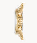 Buy Michael Kors Women's Ritz Chronograph Gold-tone Stainless Steel Watch - Mk6597 in Pakistan