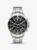 Buy Michael Kors Mens Stainless Steel Black Dial 45mm Watch - Mk8256 in Pakistan