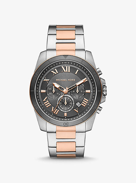 Buy Michael Kors Alek Chronograph Two Tone Strap Grey Dial Men's Watch - Mk8902 in Pakistan