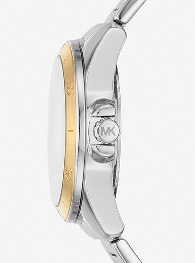 Buy Michael Kors Alek Pave Black Dial Two Tone Stainless Steel Women's Watch - Mk7265 in Pakistan