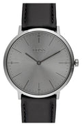 Buy Hugo Boss Mens Quartz Black Leather Strap Grey Dial 40mm Watch - 1513540 in Pakistan