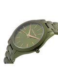 Buy Michael Kors Slim Runway Green Dial Green Stainless Steel Strap Women's Watch - Mk4526 in Pakistan