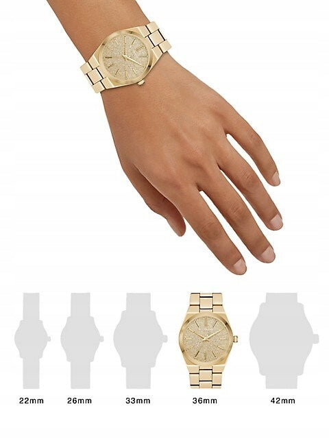 Buy Michael Kors Channing Gold Tone Strap Gold Dial Women's Watch - Mk6623 in Pakistan