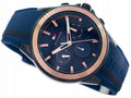 Buy Tommy Hilfiger Mens Quartz Blue Silicone Strap Blue Dial 44mm Watch - 1791860 in Pakistan