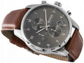 Buy Hugo Boss Mens Quartz Brown Leather Strap Grey Dial 44mm Watch - 1513787 in Pakistan