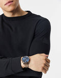 Buy Hugo Boss Mens Quartz Copper Stainless Steel Blue Dial 44mm Watch - 1513788 in Pakistan