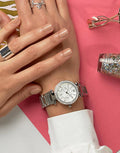 Buy Michael Kors Womens Quartz Stainless Steel Silver Dial 33mm Watch - Mk5615 in Pakistan