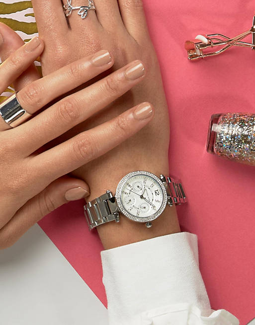 Buy Michael Kors Womens Quartz Stainless Steel Silver Dial 33mm Watch - Mk5615 in Pakistan