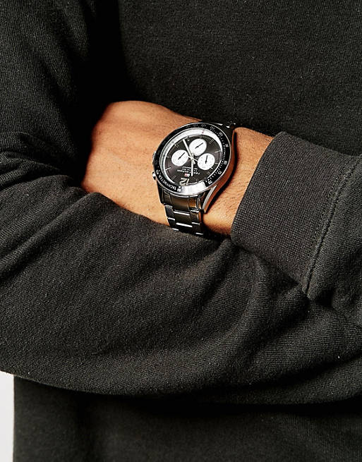 Buy Tommy Hilfiger Mens Quartz Stainless Steel Black Dial 46mm Watch - 1791120 in Pakistan