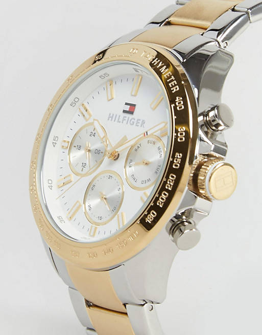 Buy Tommy Hilfiger Mens Quartz Stainless Steel White Dial 44mm Watch - 1791226 in Pakistan