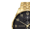Buy Tommy Hilfiger Mens Quartz Gold Stainless Steel Black Dial 44mm Watch - 1791708 in Pakistan