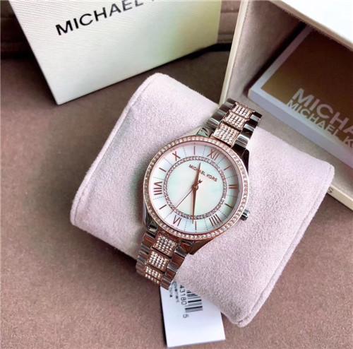 Buy Michael Kors Ladies Lauryn Two-Tone Mother of Pearl Watch - Mk4366 in Pakistan