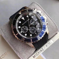 Buy Michael Kors Mens Quartz Black Silicone Strap Black Dial 45mm Watch - Mk8365 in Pakistan