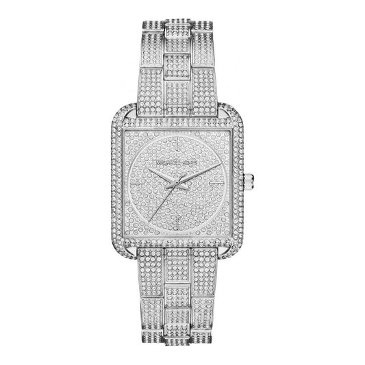 Buy Michael Kors Square Lake Pave Silver Diamonds Dial Women's Watch - Mk3662 in Pakistan