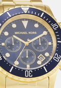 Buy Michael Kors Mens Gold Stainless Steel Blue Dial 45mm Watch - Mk8267 in Pakistan
