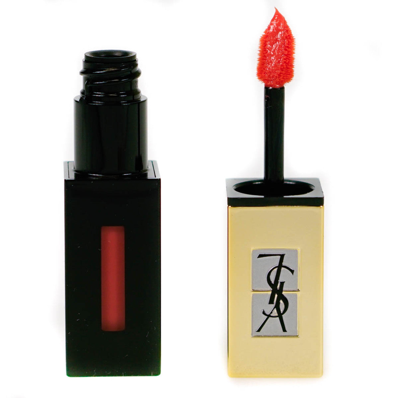 Buy Yves Saint Laurent Rouge Pur Couture Pop Glossy Stain - 207 Juicy Peach [Tester] in Pakistan