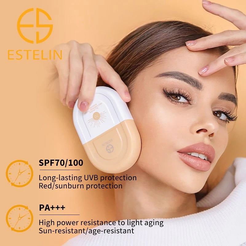 Buy ESTELIN All in One Multi-Defense Tinted Sun Screen SPF 70 PA+++ in Pakistan