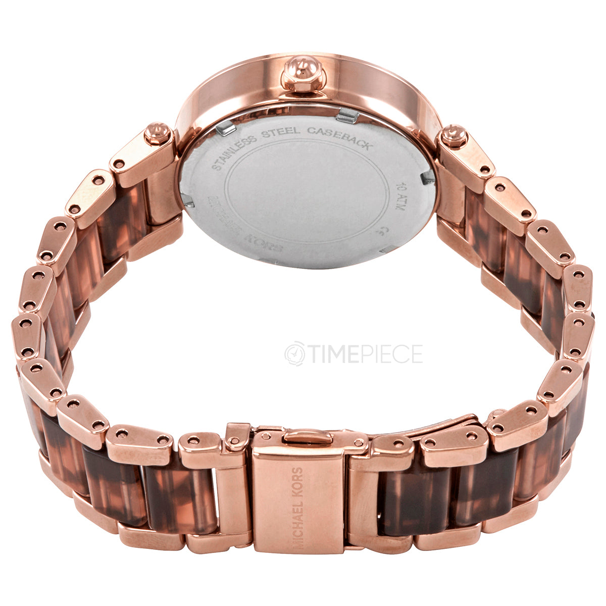 Buy Michael Kors Women's Parker Chronograph Rose Gold-tone Stainless Steel Watch - Mk6834 in Pakistan