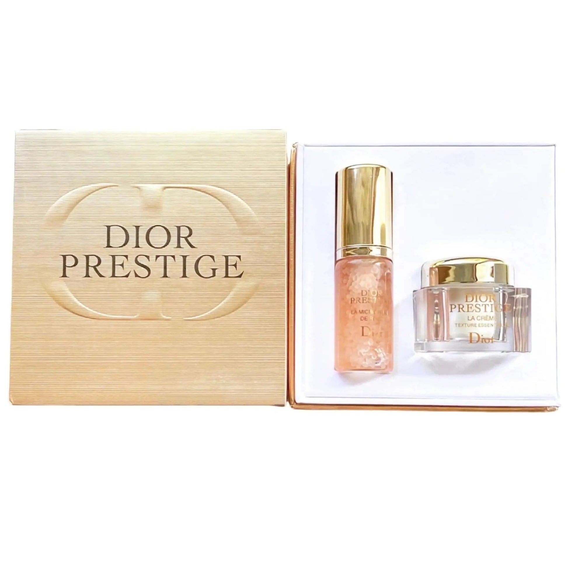 Buy DIOR Prestige Le Micro-Huile De Rose Serum 5ml & LA Cr me Texture Essentielle 5ml in Pakistan