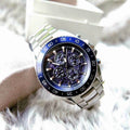 Buy Michael Kors Jetmaster Men's Watch Blue Dial Silver Stainless Steel Strap - Mk9024 in Pakistan