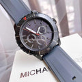 Buy Michael Kors Mens Quartz Silicone Strap Grey Dial 44mm Watch - Mk7164 in Pakistan
