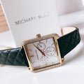 Buy Michael Kors Mother of Pearl Dial Black Leather Strap Watch for Women - Mk2769 in Pakistan
