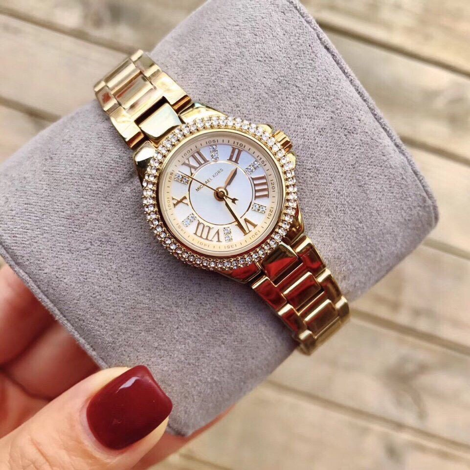 Buy Michael Kors Camille White Dial Crystal-set Gold-tone Ladies Watch - Mk3252 in Pakistan