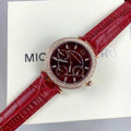 Buy Michael Kors Mini Parker Red Dial Red Leather Strap Ladies Watch - Mk6451 in Pakistan