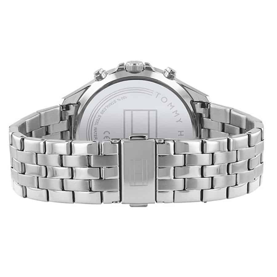 Buy Tommy Hilfiger Mens Quartz Silver Stainless Steel Grey Dial 44mm Watch - 1791707 in Pakistan