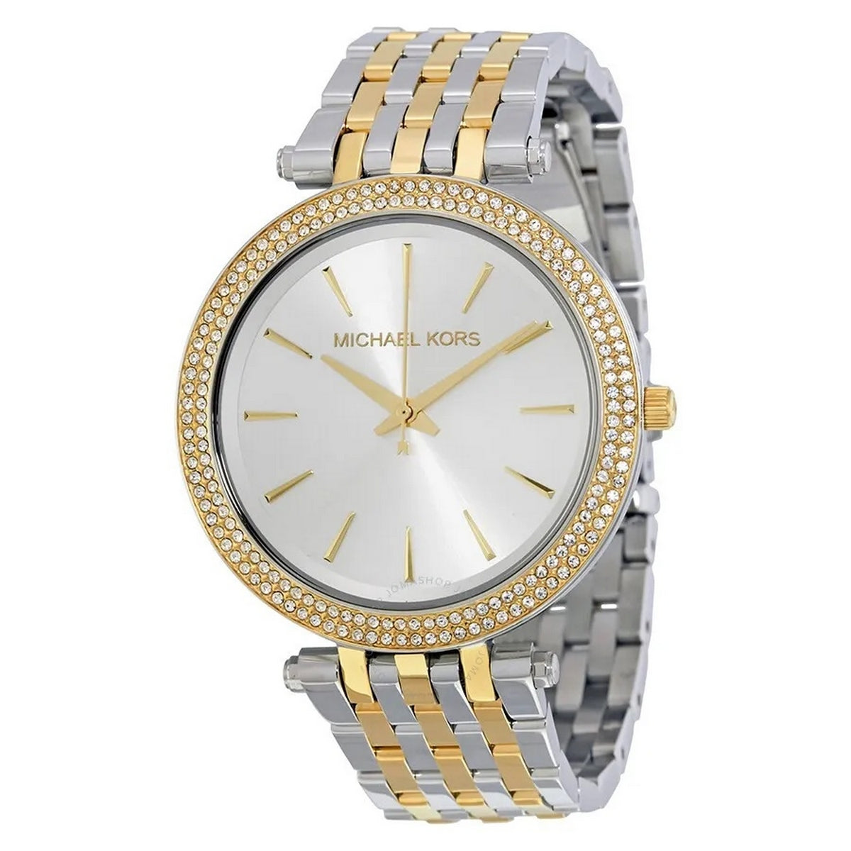 Buy Michael Kors Womens Quartz Stainless Steel Gold Two-tone Bracelet 39mm Watch - Mk3215 in Pakistan