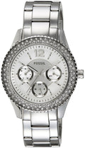 Buy Fossil Women's Quartz Silver Stainless Steel Silver Dial 38mm Watch ES3588 in Pakistan