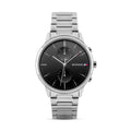Buy Tommy Hilfiger Mens Quartz Stainless Steel Black Dial 44mm Watch - 1710407 in Pakistan