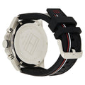 Buy Tommy Hilfiger Mens Quartz Silicone Strap Black Dial 46mm Watch - 1791473 in Pakistan